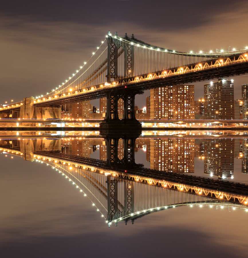 Фреска Манхэттенский мост
