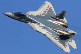 Фотообои Истребитель Су-57